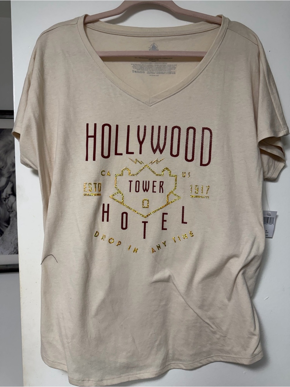 Disney Tower of Terror Hollywood Tower Hotel Women’s Tee, Hollywood Studios